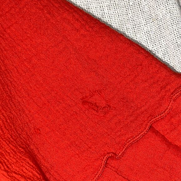 Soft Surroundings | Siesta Key Tunic in Fiery Red | Large - Picture 8 of 8